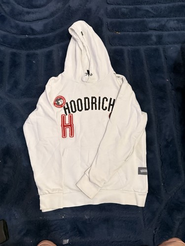 Hoodrich hoodie white - white, size