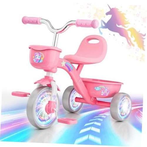 Pink unicorn toddler bike - unicorn,