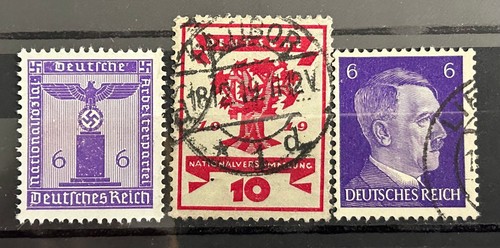 German stamps third - third, reich