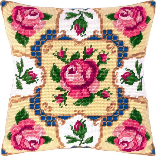 Needlepoint pillow kit - needlepoint,