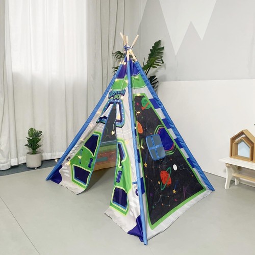 Space rocket teepee kids play - space,