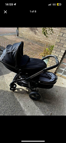 Egg pram with all attachments - egg,
