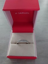 9ct white gold - 9ct, double