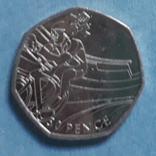Olympic 50p london - 50p.,