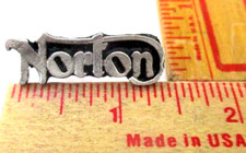 Norton pin vintage collectible
