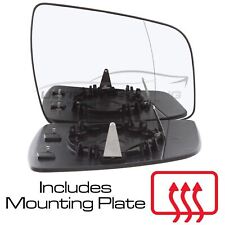 Wing Mirror Glass Vauxhall Zafira B Mk2 2008-2014 Heated Aspherical Drivers Side