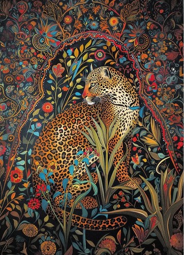 Jewel jawai leopard - , fine