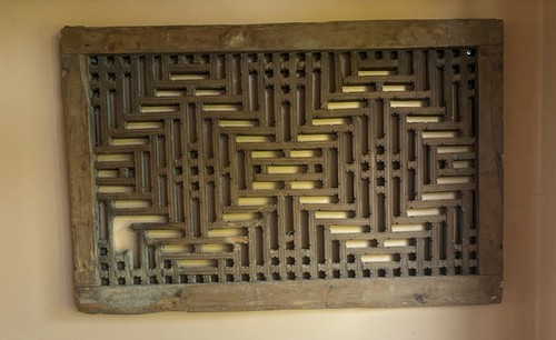 Fretwork oriental antique - fretwork,