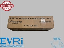 Worcester Bosch 60/100mm Telescopic Flue Kit 7716191082 Horizontal NEW