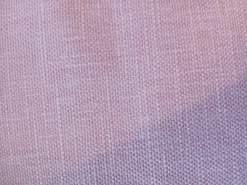 Pink linen cotton - pink, linen/cotton