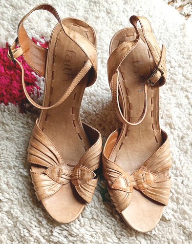 Ladies faith brown - faith, leather