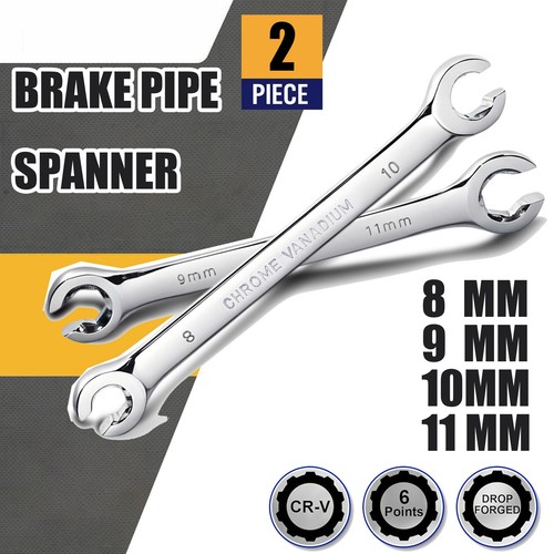 Brake pipe spanner set 8mm - 2x,