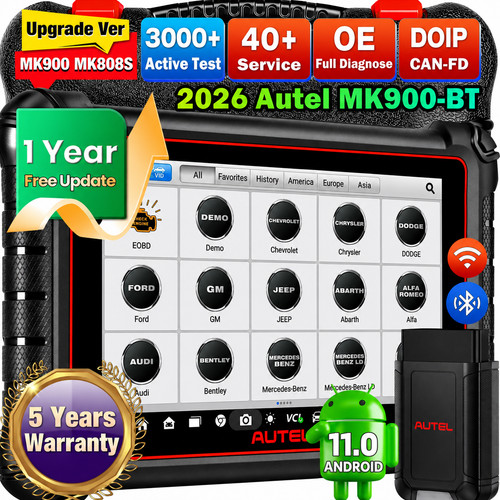 2026 autel maxicom mk900 - maxicom, mk900-bt