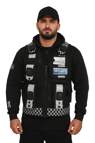 Viz security vest tactical - hi,