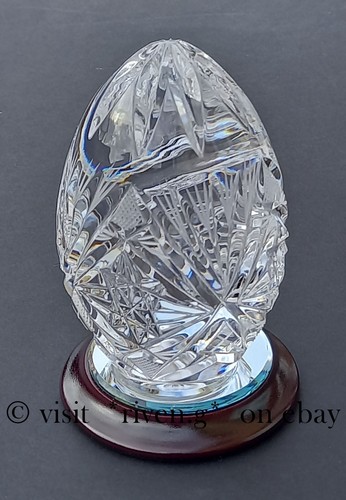 Lead crystal glass diamond cut - crystal,
