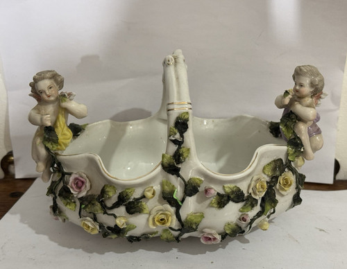Antique dresden porcelain type - antique,