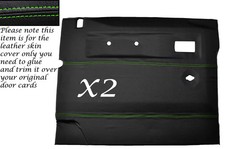 GREEN STITCH 2X FRONT DOOR