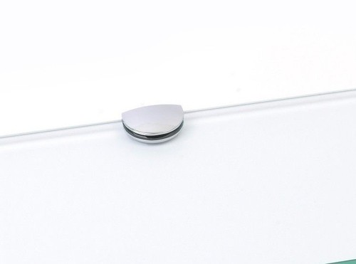 Glass shelves bathroom wall - glass,