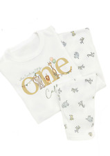 Personalised Safari Animals Birthday Pyjamas When I Wake Up Any Age  Wild Pjs