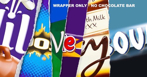 Love you chocolate bar - i,