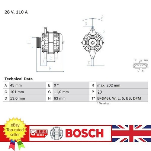 Alternator for volvo 7700 - volvo, 8700