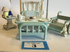 Sylvanian Families Hospital Medical Spares Hospital Bed Wheel Chair Bundle