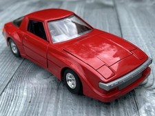 BBURAGO MAZDA RX7 SA RED BUILT 1:24 DIECAST METAL KIT 5174 (NO REAR SPOILER)