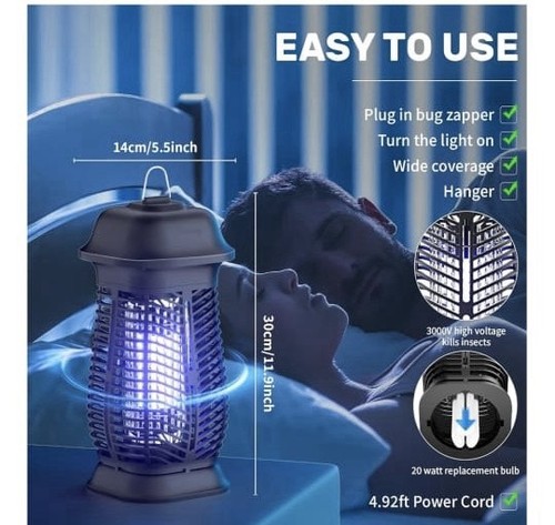 20w led bug zapper - 20w,