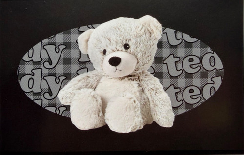 Teddy bear white art - in,