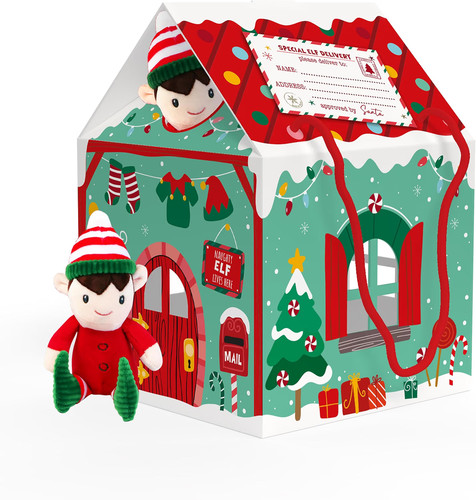 Elf arrival house - house, –