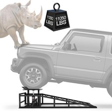 5T/11050LBS Hydraulic Car Ramps Heavy Duty Garage Auto Van Bottle Lift Jack Ramp