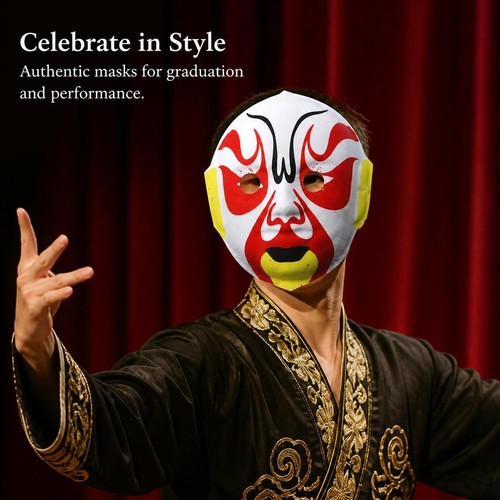 Plastic chinese opera mask - chinese,