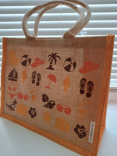 Holiday jute shopping - jute,