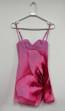 Women's White Fox In The Back