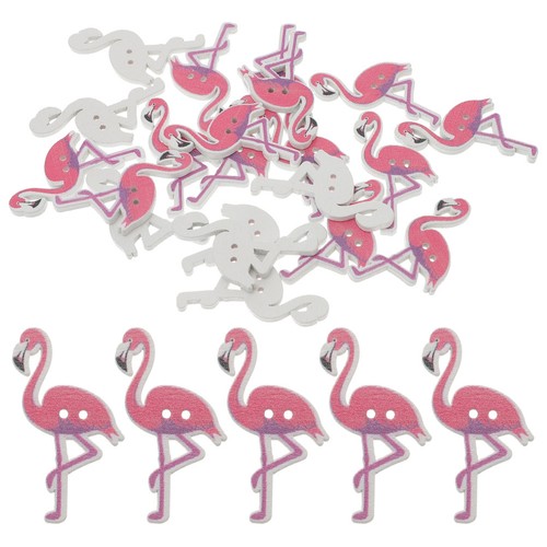 Pink flamingo cartoon wood - flamingo,