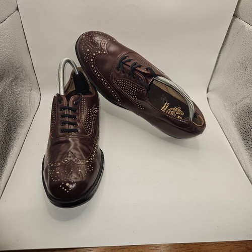 Vintage leather wingtip brogue - wingtip,