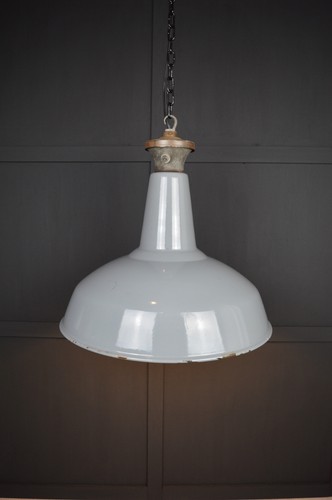 Large vintage grey industrial