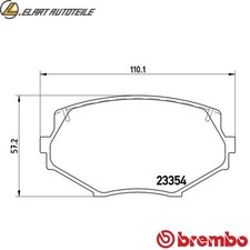 Brake Pad Set Disc Brake P 49