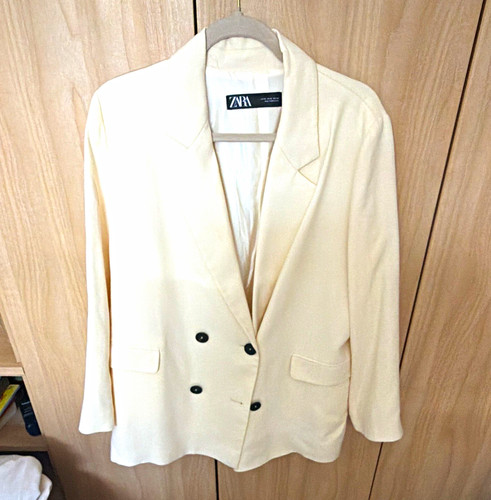 Zara women ivory double - zara,