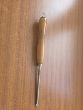 Crown Tools HSS Sheffield England Round Skew / Point Chisel 