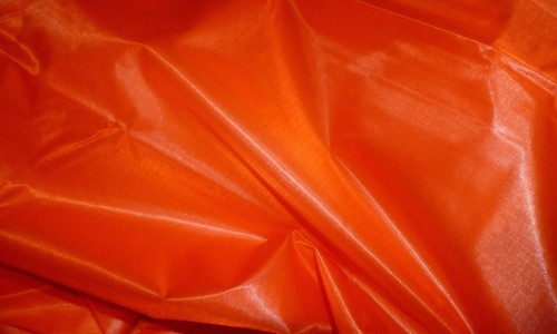 Orange ripstop nylon - 5m,
