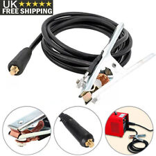 3M Earth Clamp Cable ARC MIG TIG Welders Groud Welding Wire 300A 10-25 Plug UK
