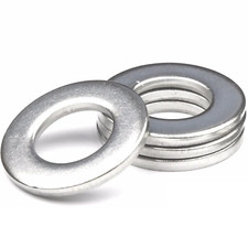 Washers Form A Flat Zinc Steel