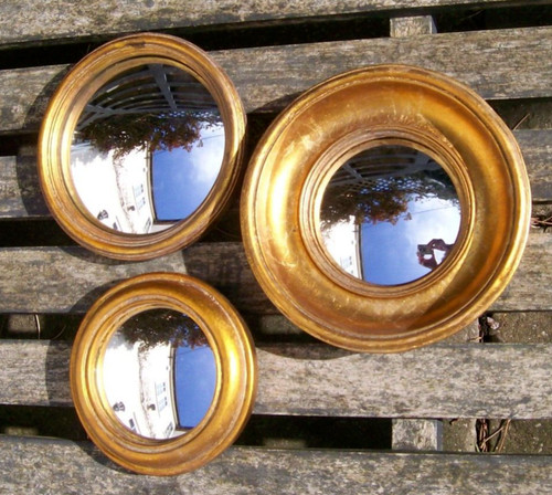 Set antique design gold - set, 3