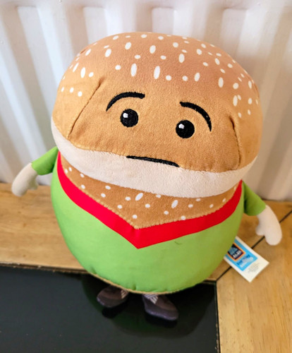Mmmbap burger plush soft - plush,