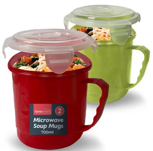 Microwave soup mug - microwave,