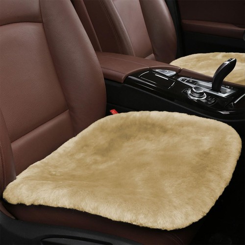Sheepskin car seat cushion - car,