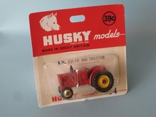 Husky 34 Volvo 400 Tractor Red in USA Blister Farm Farming 55mm Toy Model Corgi
