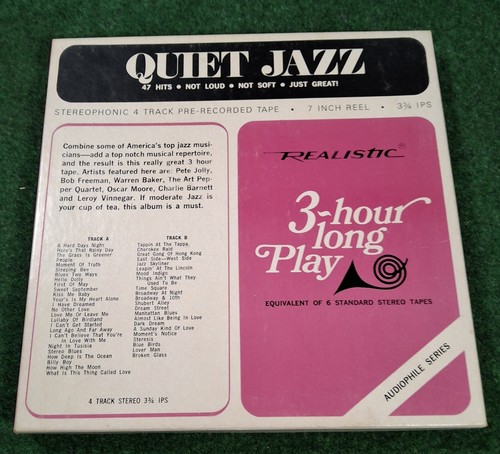 Quiet jazz various - quiet,