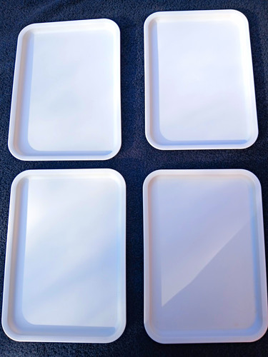 Small rectangular trays - 4x,